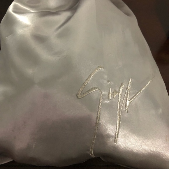 Black suede heel with wraparound ankle strap - Picture 6 of 6